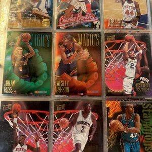Basketball Trading Card Lot - Multiple Vintage NBA Players approx 500 cards